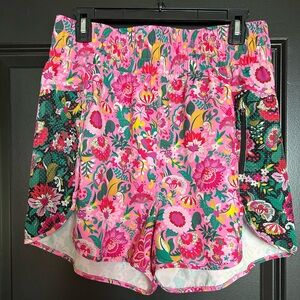 Beach Riot cliff print shorts size XL EUC